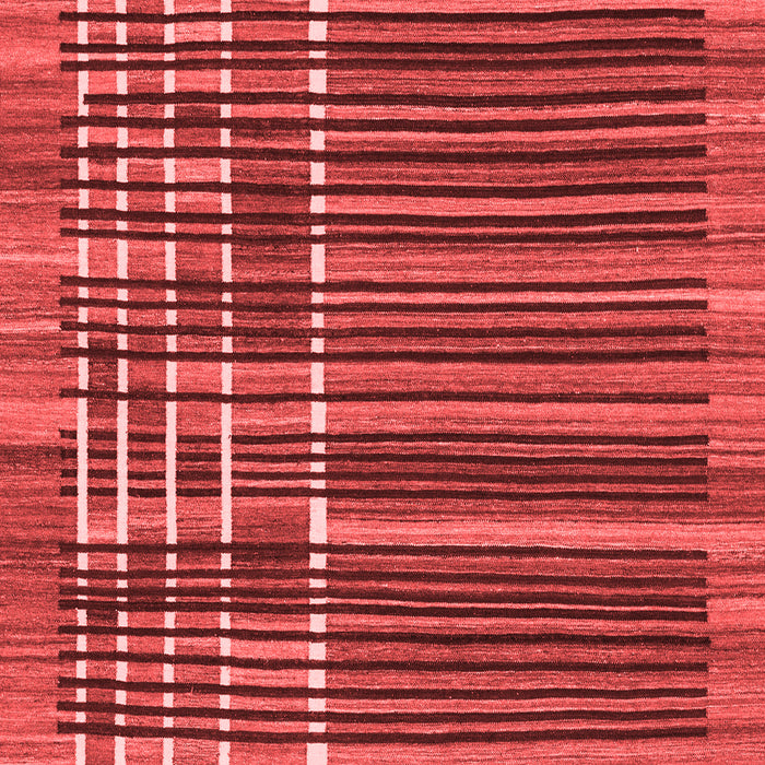 Abstract Red Modern Rug, abs1917red