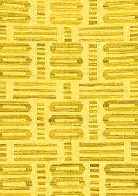 Solid Yellow Modern Rug, abs1918yw