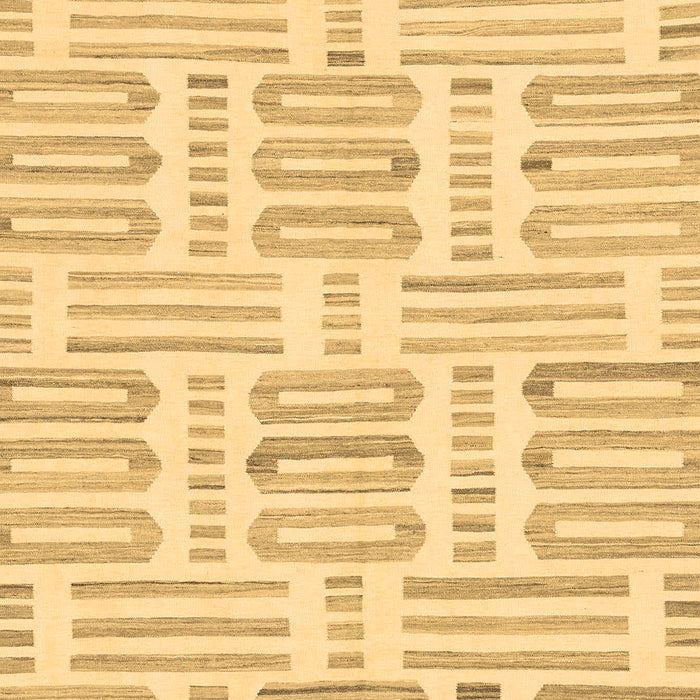 Machine Washable Solid Brown Modern Rug, wshabs1918brn