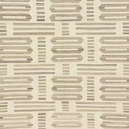 Square Abstract Vanilla Gold Solid Rug, abs1918