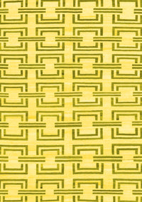 Solid Yellow Modern Rug, abs1919yw