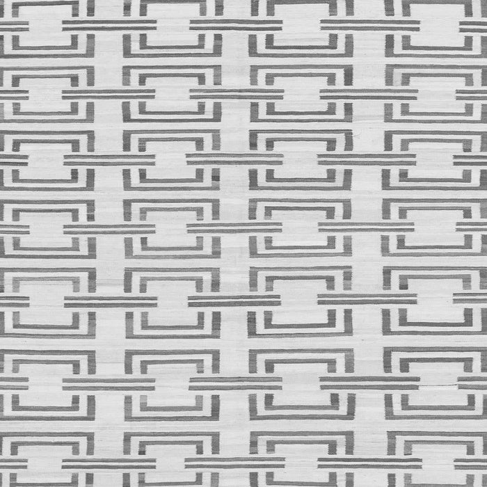 Square Solid Gray Modern Rug, abs1919gry