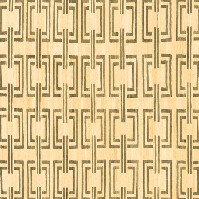 Square Machine Washable Solid Brown Modern Rug, wshabs1919brn