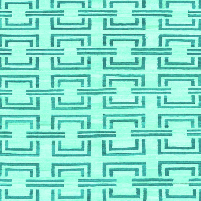Solid Turquoise Modern Rug, abs1919turq
