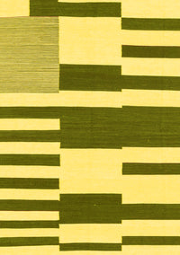 Abstract Yellow Modern Rug, abs1920yw