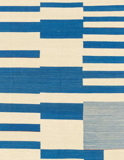 Abstract Blue Modern Rug, abs1920