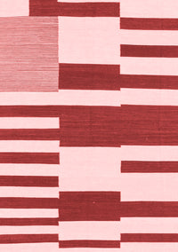 Abstract Red Modern Rug, abs1920red