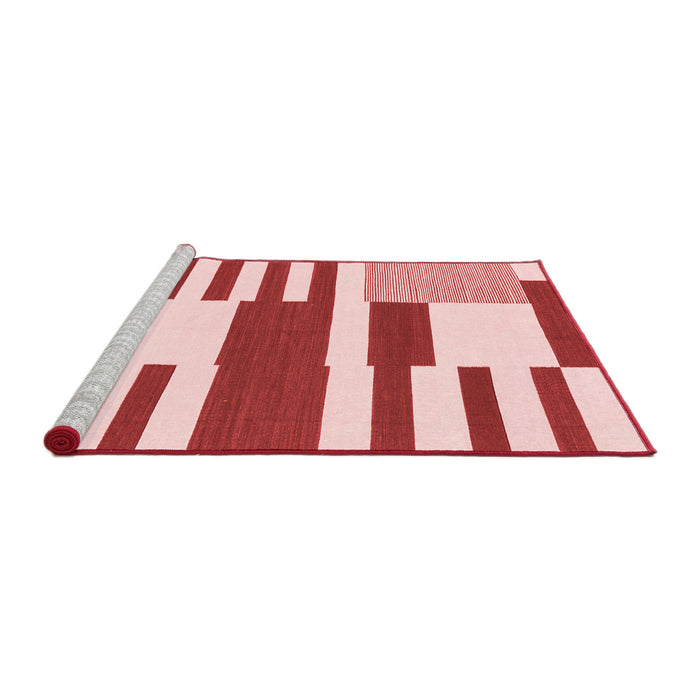 Modern Red Washable Rugs