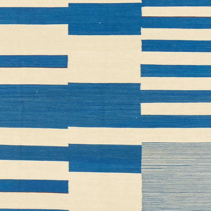 Machine Washable Abstract Blue Rug, wshabs1920