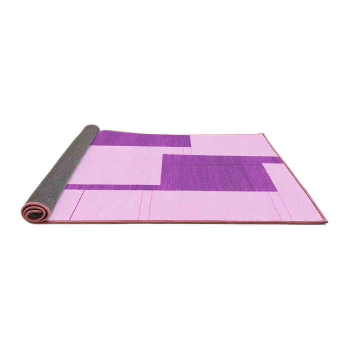 Sideview of Solid Pink Modern Rug, abs1921pnk