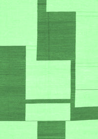 Solid Emerald Green Modern Rug, abs1921emgrn