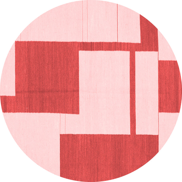 Machine Washable Solid Red Modern Rug, wshabs1921red