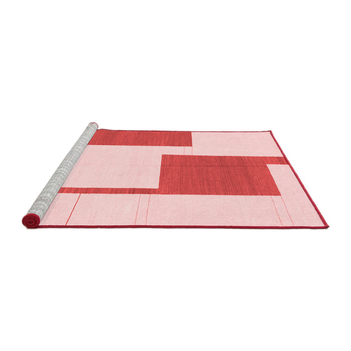 Modern Red Washable Rugs