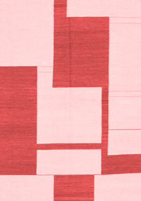 Solid Red Modern Rug, abs1921red