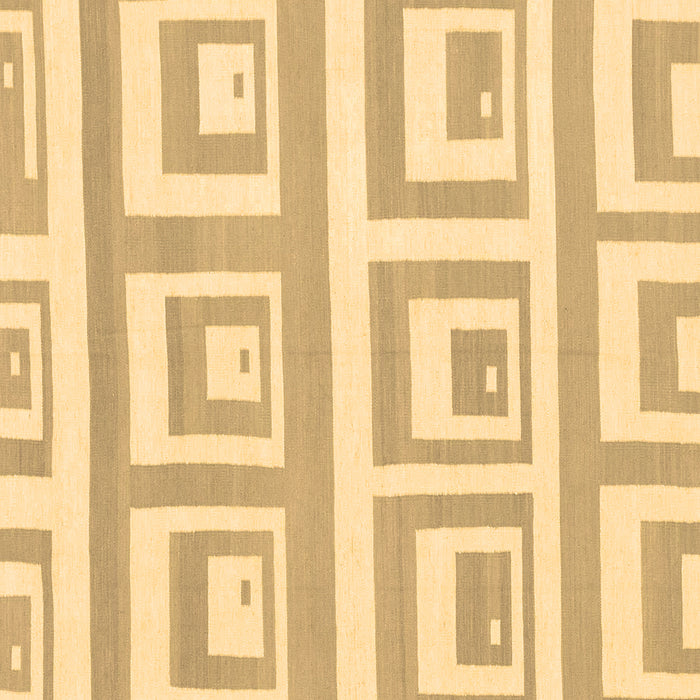 Square Machine Washable Solid Brown Modern Rug, wshabs1922brn