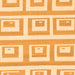 Square Machine Washable Solid Orange Modern Area Rugs, wshabs1922org