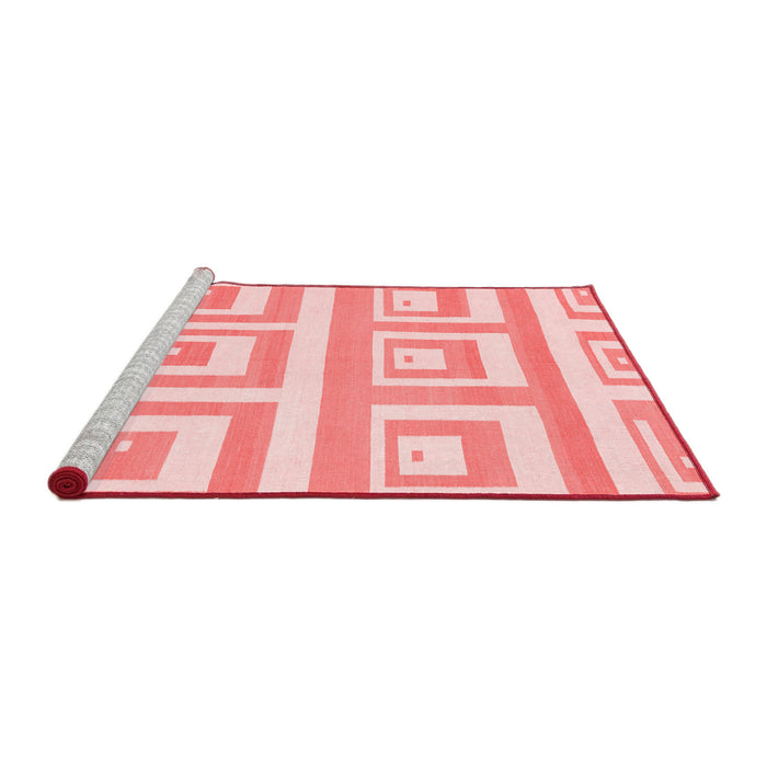Modern Red Washable Rugs