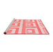 Modern Red Washable Rugs