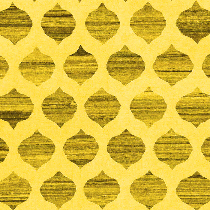 Solid Yellow Modern Rug, abs1923yw