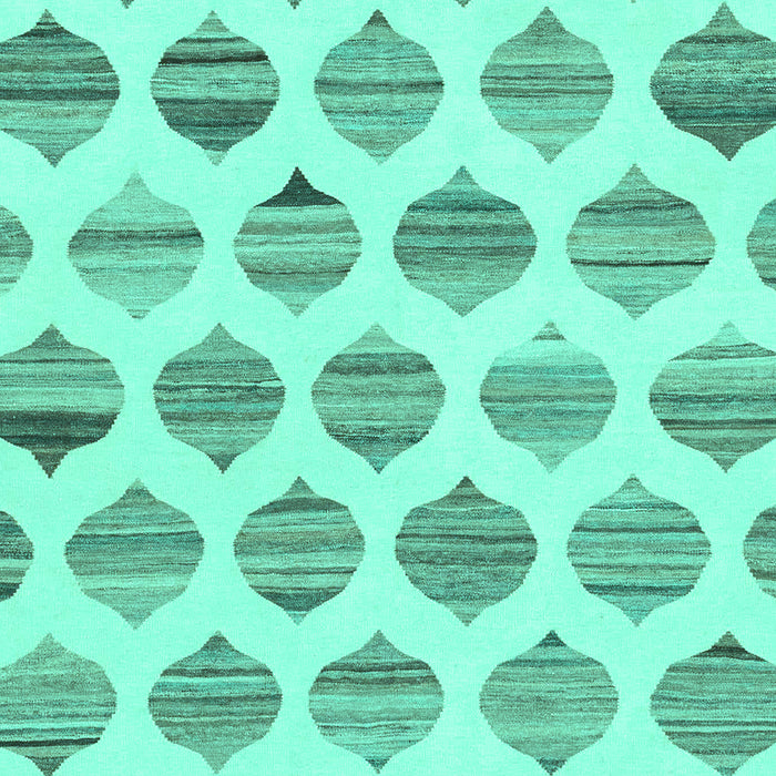 Solid Turquoise Modern Rug, abs1923turq