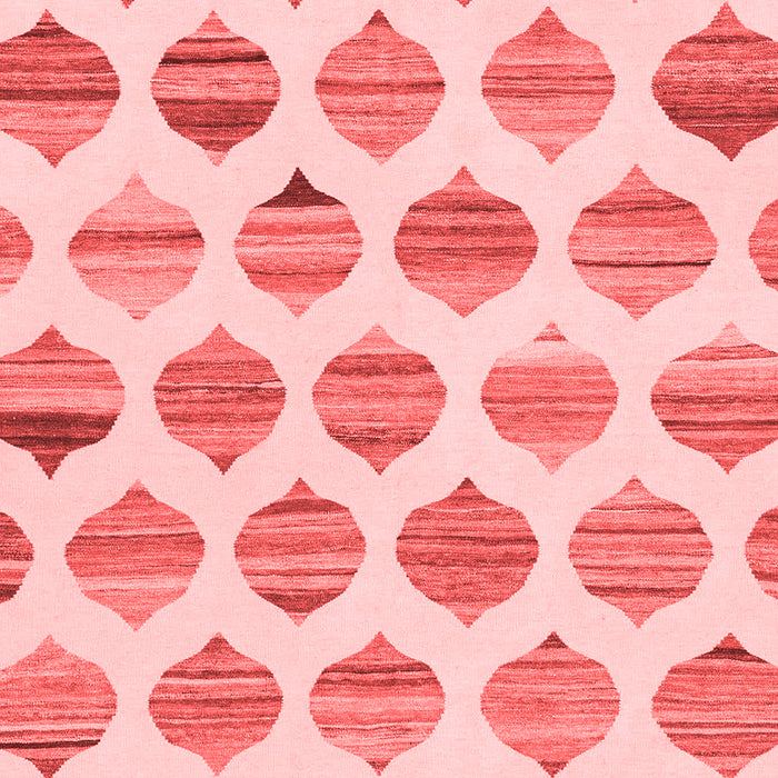 Solid Red Modern Area Rugs