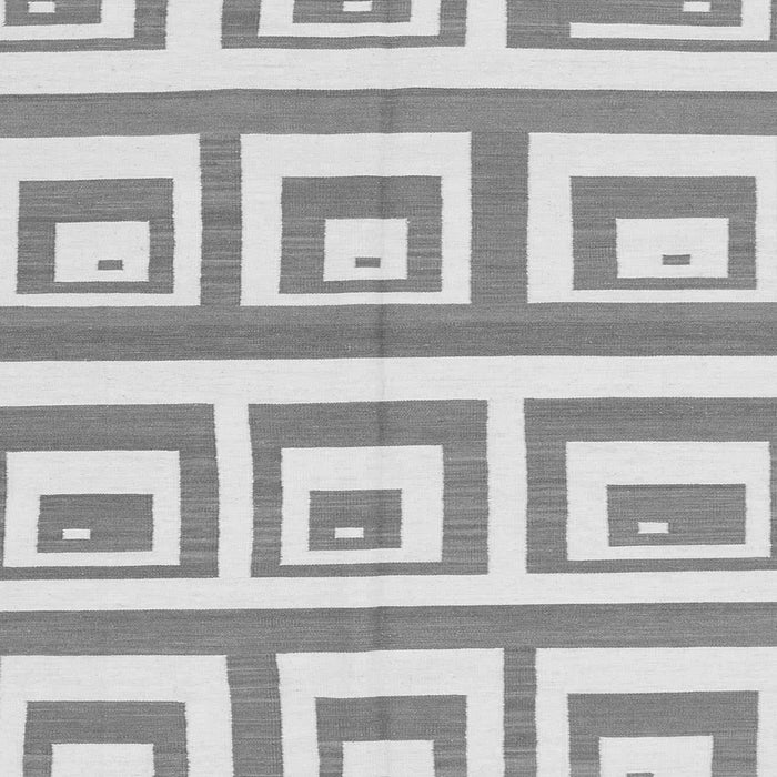 Square Oriental Gray Modern Rug, abs1924gry