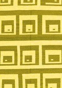 Oriental Yellow Modern Rug, abs1924yw