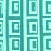 Square Machine Washable Oriental Turquoise Modern Area Rugs, wshabs1924turq