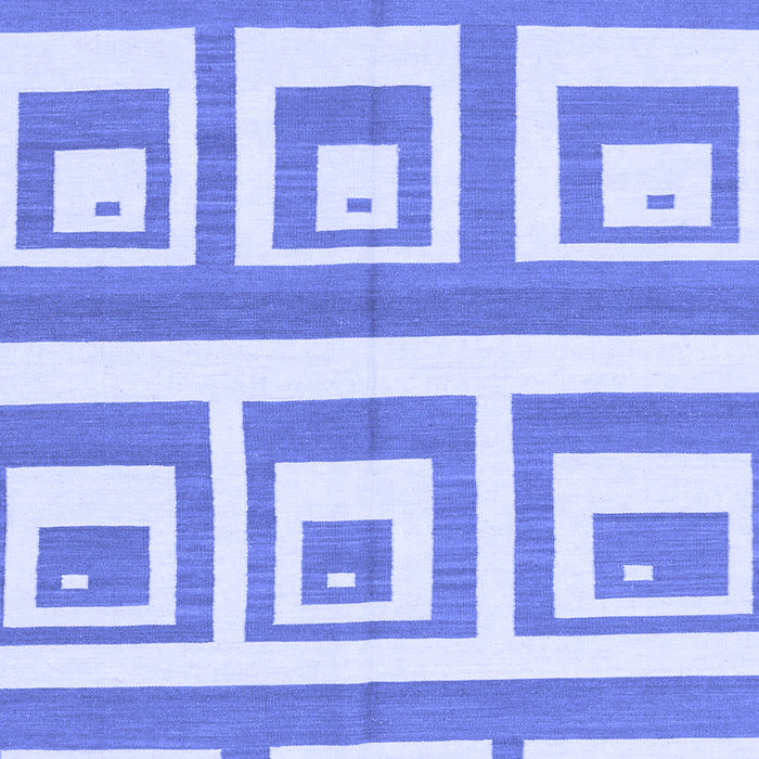 Machine Washable Oriental Blue Modern Rug, wshabs1924blu