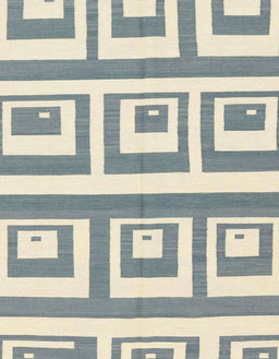 Abstract Light Slate Gray Oriental Rug, abs1924