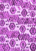 Machine Washable Abstract Purple Modern Area Rugs, wshabs1925pur