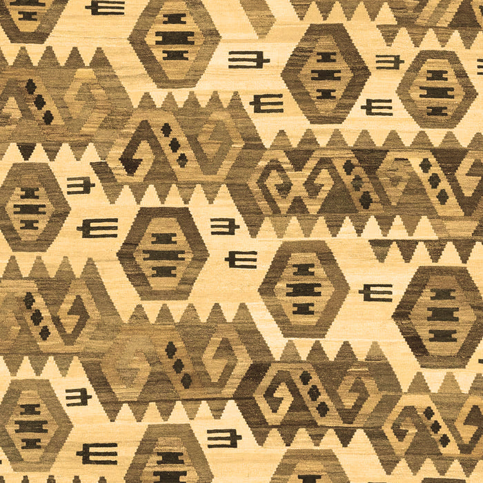 Abstract Brown Modern Rug, abs1925brn
