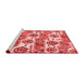 Modern Red Washable Rugs