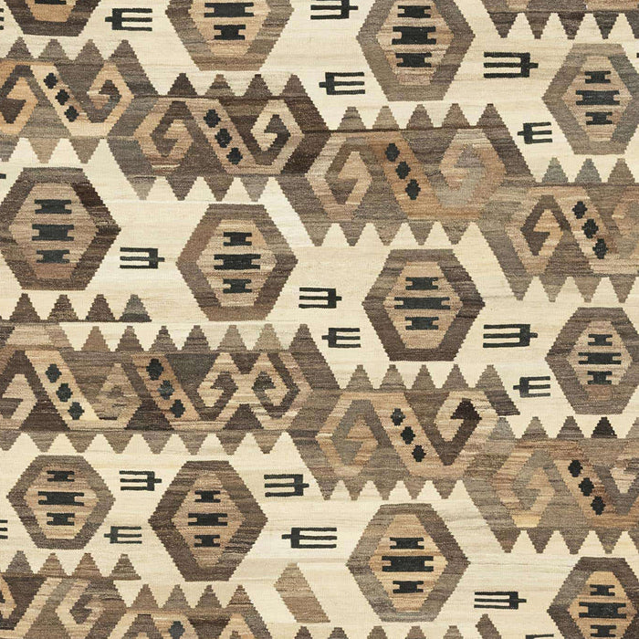 Abstract Brown Modern Rug, abs1925