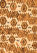 Machine Washable Abstract Orange Modern Area Rugs, wshabs1925org