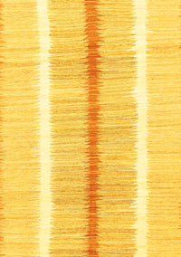 Abstract Yellow Modern Rug, abs1926yw