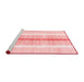 Modern Red Washable Rugs