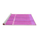 Sideview of Machine Washable Abstract Purple Modern Area Rugs, wshabs1927pur