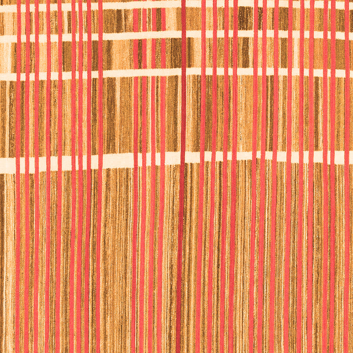 Machine Washable Abstract Orange Modern Area Rugs, wshabs1927org