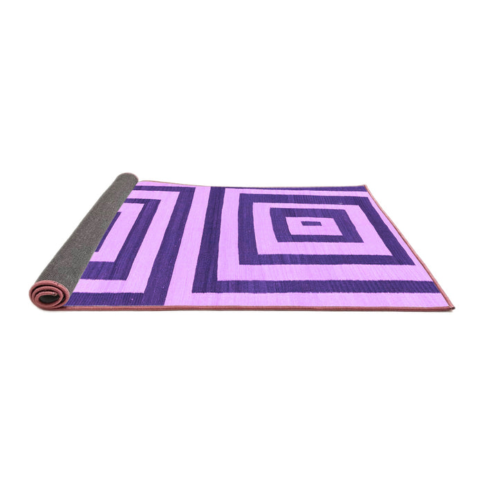 Sideview of Oriental Purple Modern Rug, abs1928pur