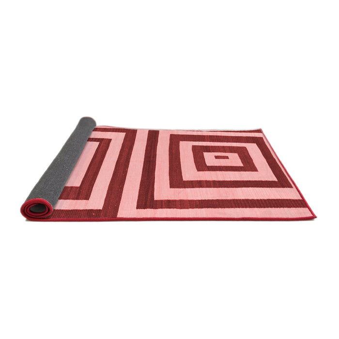 Oriental Red Modern Area Rugs
