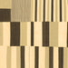 Square Abstract Brown Modern Rug, abs1929brn