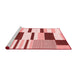 Modern Red Washable Rugs