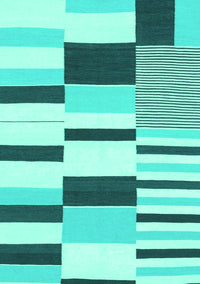 Abstract Turquoise Modern Rug, abs1929turq