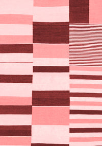 Abstract Red Modern Rug, abs1929red