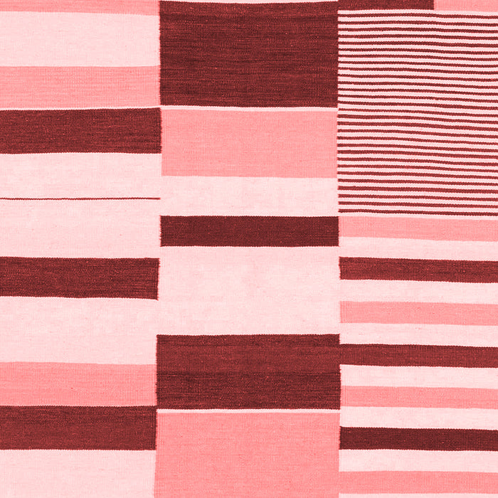 Abstract Red Modern Area Rugs