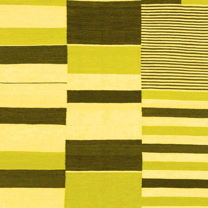 Abstract Yellow Modern Rug, abs1929yw