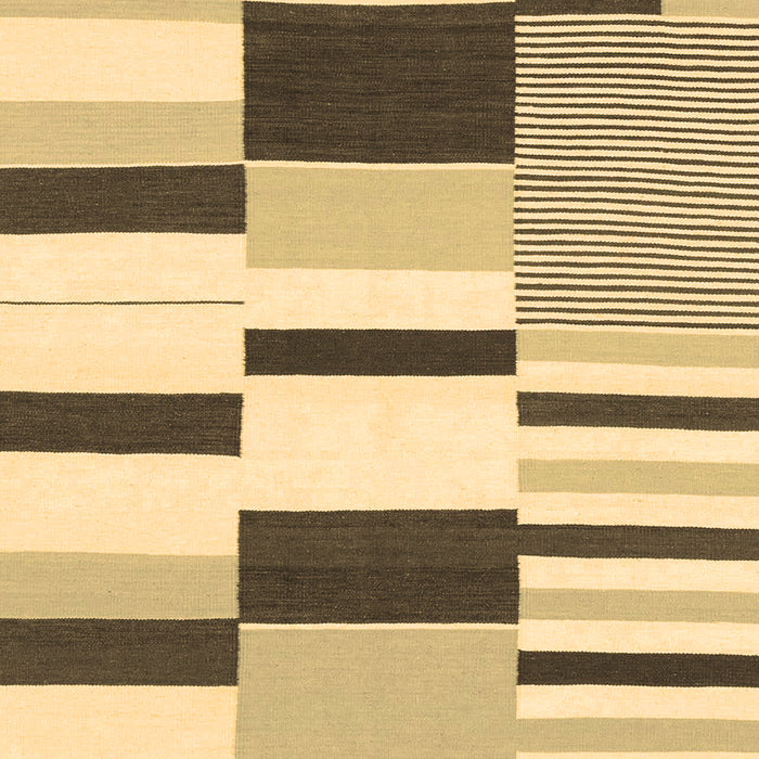 Machine Washable Abstract Brown Modern Rug, wshabs1929brn