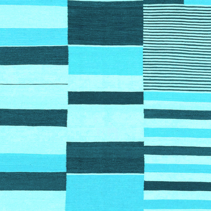 Abstract Light Blue Modern Rug, abs1929lblu