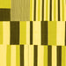 Square Abstract Yellow Modern Rug, abs1929yw